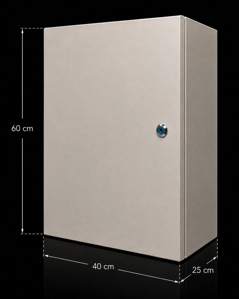 COFRE METALICO IP44 PARA INTERIOR - 60x40x25