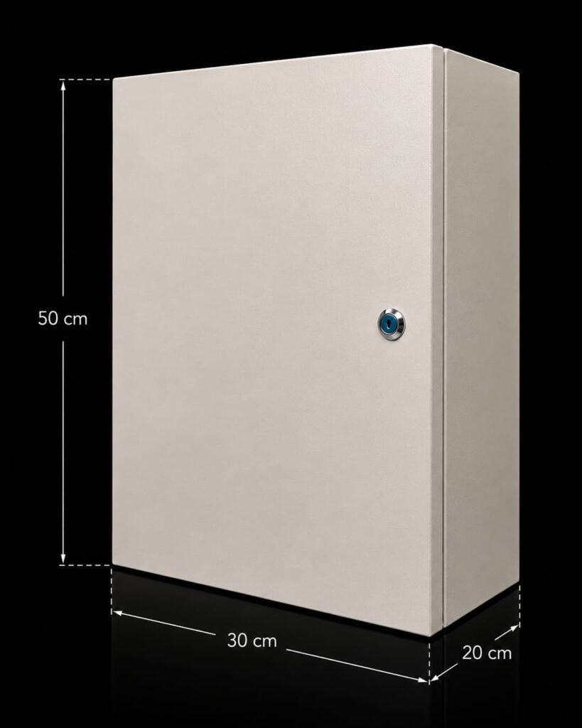 COFRE METALICO IP44 PARA INTERIOR - 50x30x20
