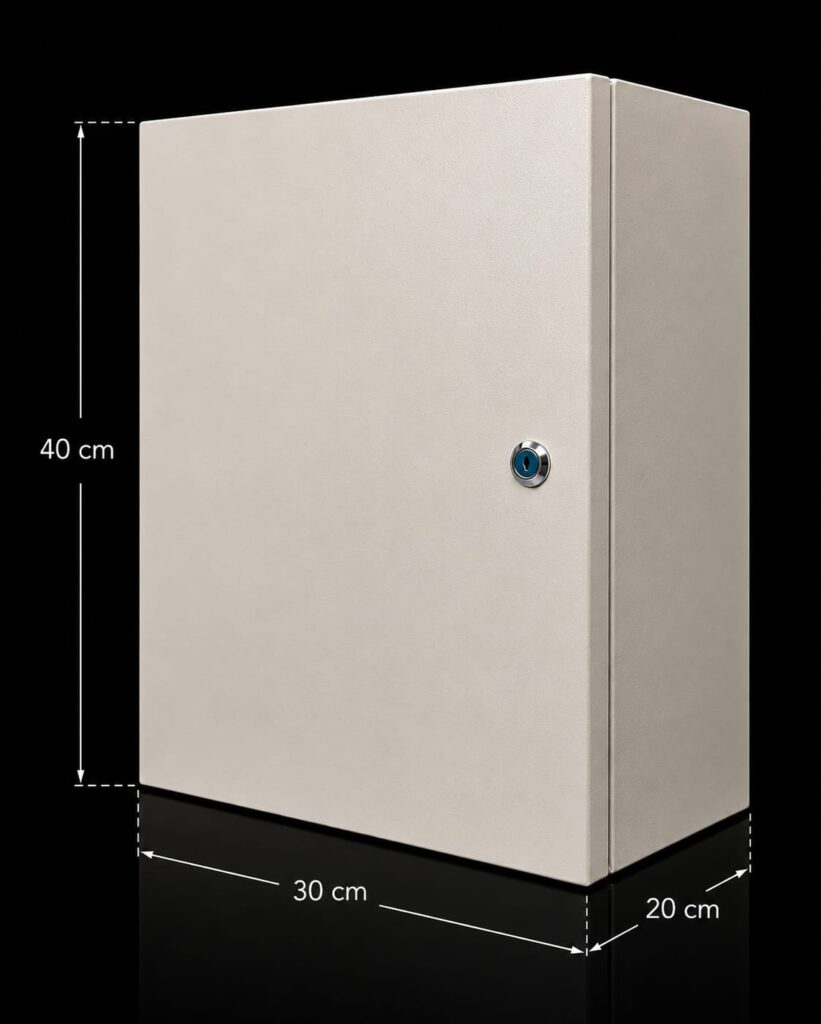 COFRE METALICO IP44 PARA INTERIOR - 40x30x20