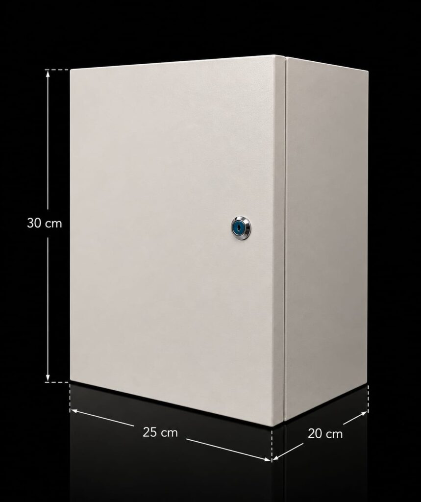 COFRE METALICO IP44 PARA INTERIOR - 30x25x20