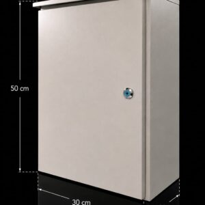 COFRE METALICO IP55 PARA EXTERIOR - 50x30x20