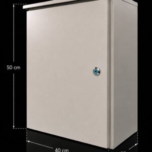 COFRE METALICO IP55 PARA EXTERIOR - 50x40x25