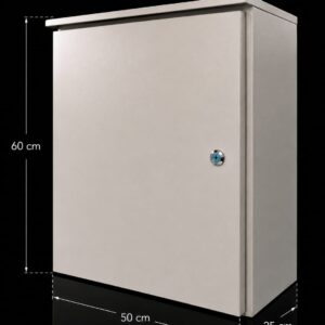COFRE METALICO IP55 PARA EXTERIOR - 60x50x25