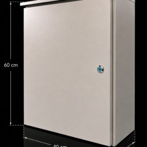 COFRE METALICO IP55 PARA EXTERIOR - 60x40x25