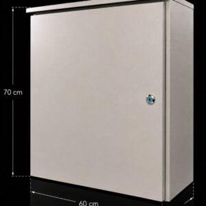COFRE METALICO IP55 PARA EXTERIOR - 70x60x25