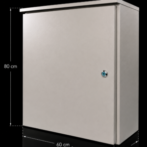 COFRE METALICO IP55 PARA EXTERIOR - 80x60x30