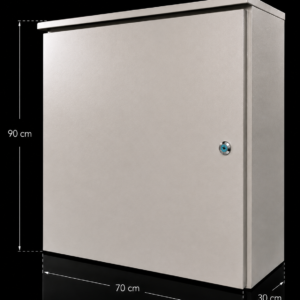 COFRE METALICO IP55 PARA EXTERIOR - 90x70x30
