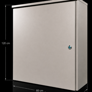 COFRE METALICO IP55 PARA EXTERIOR - 120x80x30