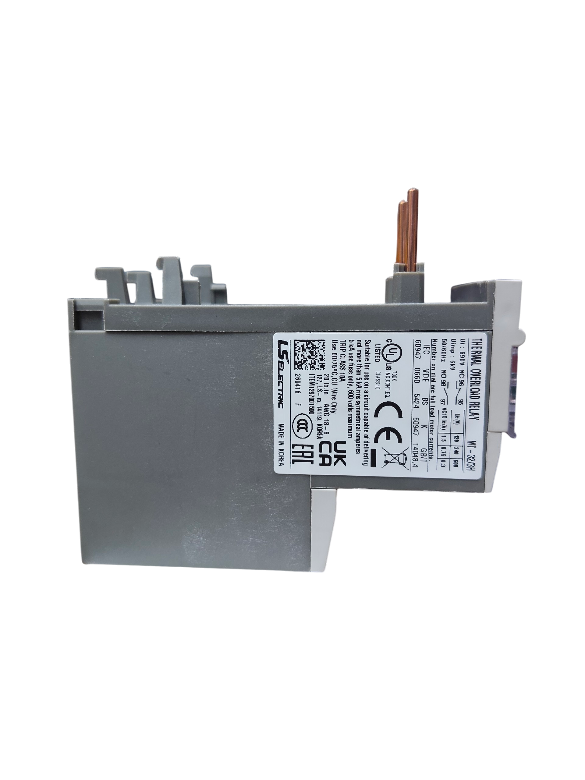 Relé Térmico LS Metasol MT-32 16-22 AMP - Image 2