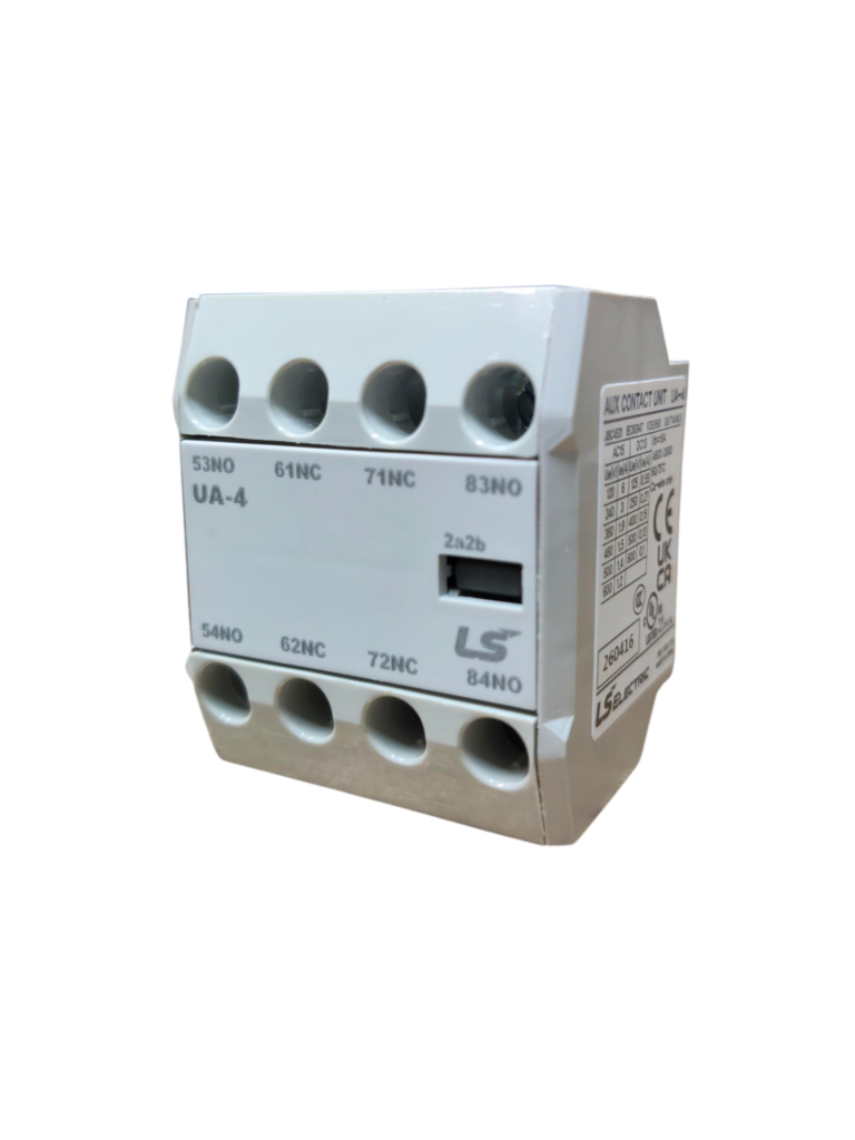 Bloque de Contactos Auxiliares LS 2NO + 2NC FRONTAL