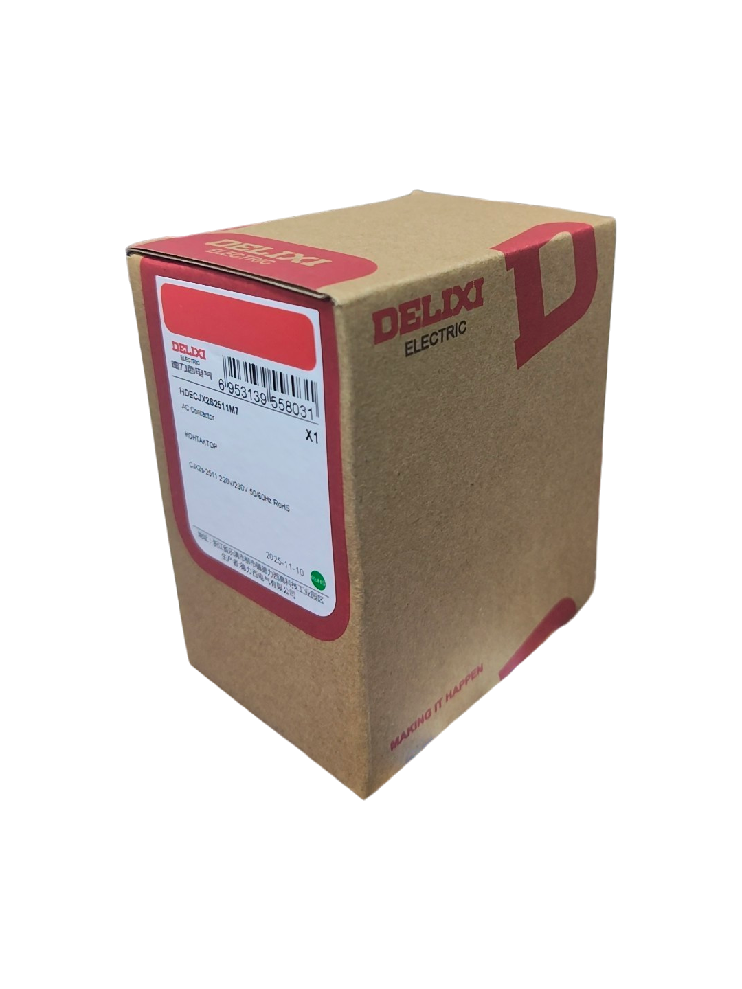 CONTACTOR 25 AMP 220V DELIXI CJX2s-2511 - Image 5