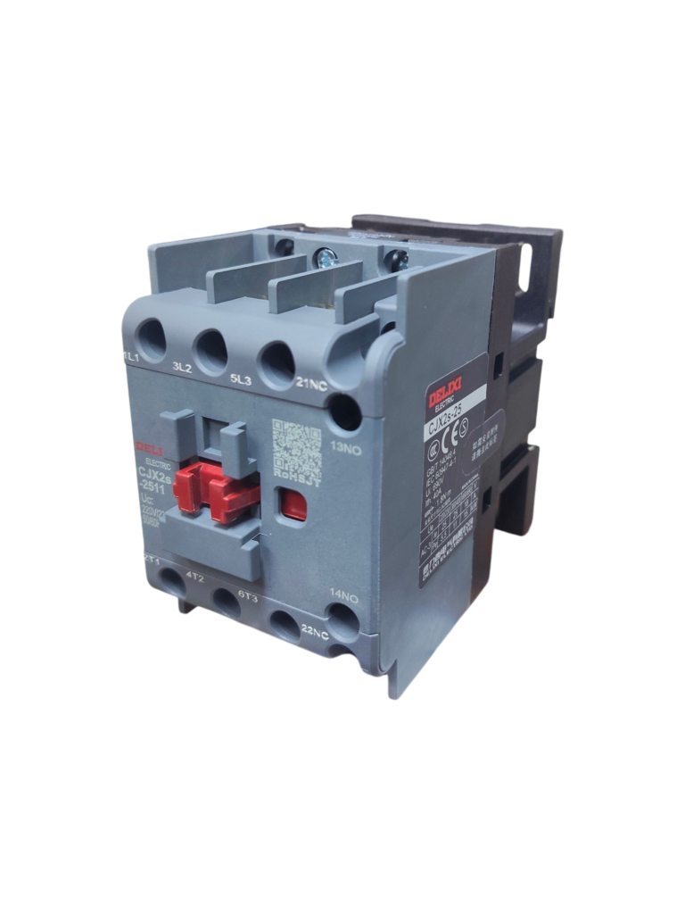 CONTACTOR 25 AMP 220V DELIXI CJX2s-2511