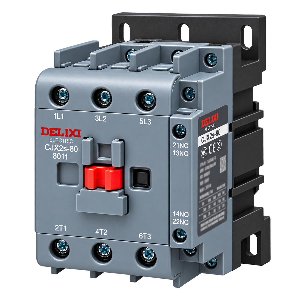 Contactor Tripolar DELIXI CJX2s-8011 – Bobina 220V - Image 2
