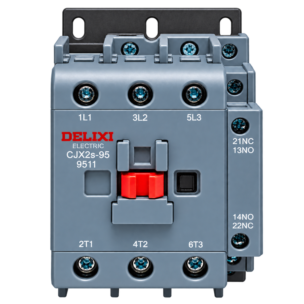 Contactor Tripolar DELIXI CJX2s-9511 – Bobina 220V